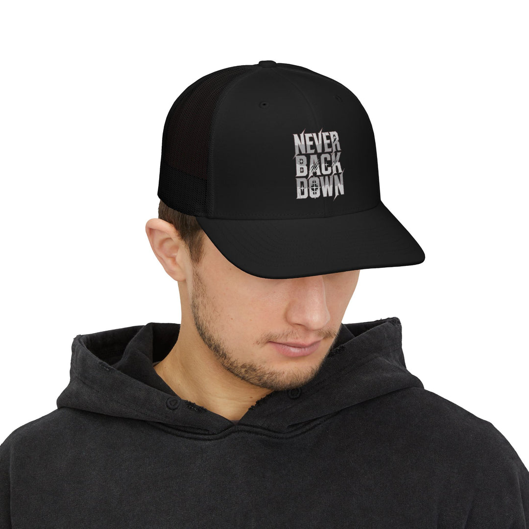 Never Back Down Trucker Cap