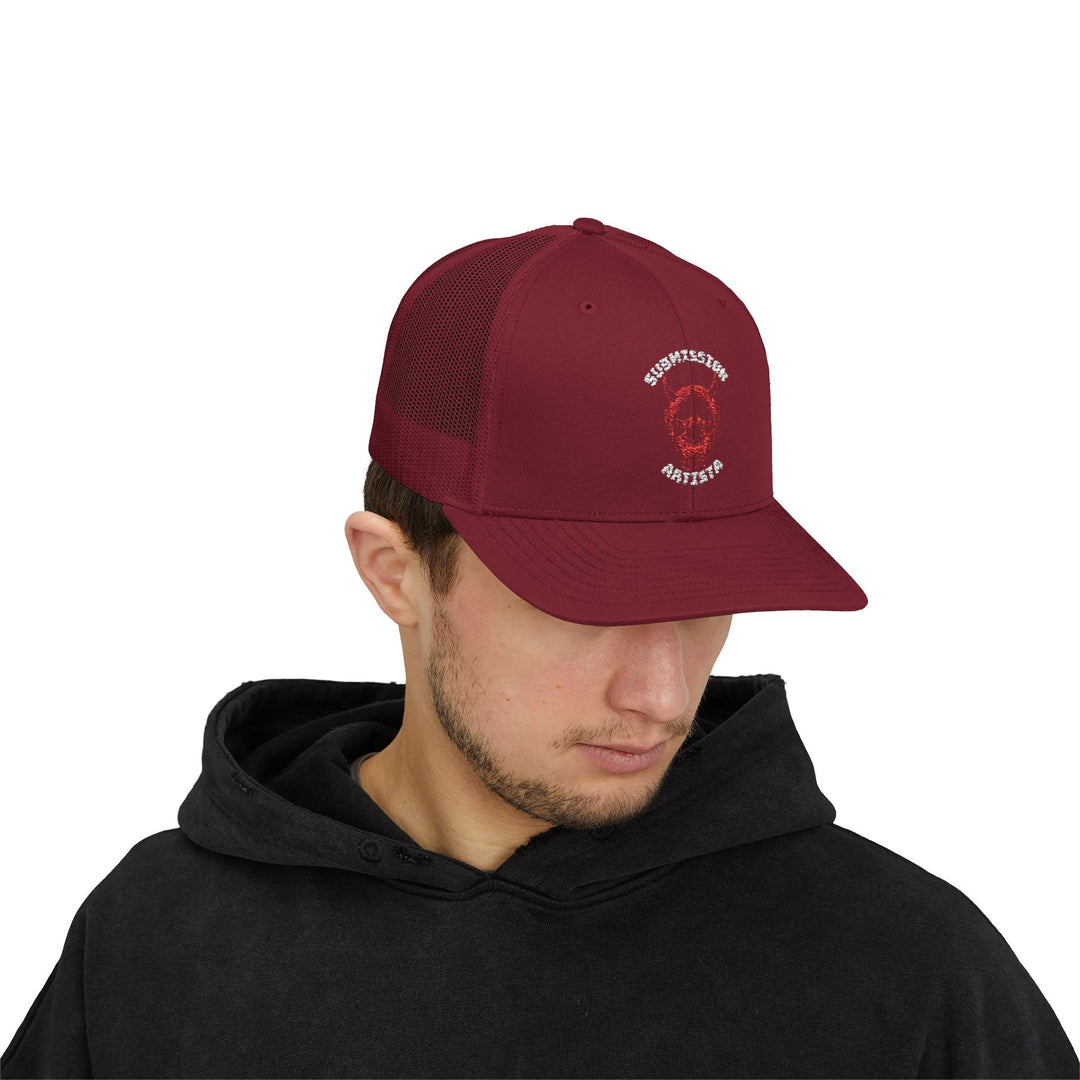 Submission Artista Embroidered Trucker Cap