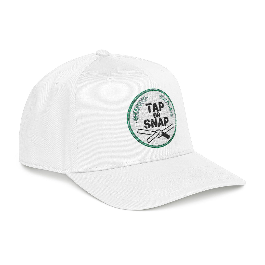 TAP SNAP White Belt Baseball Cap