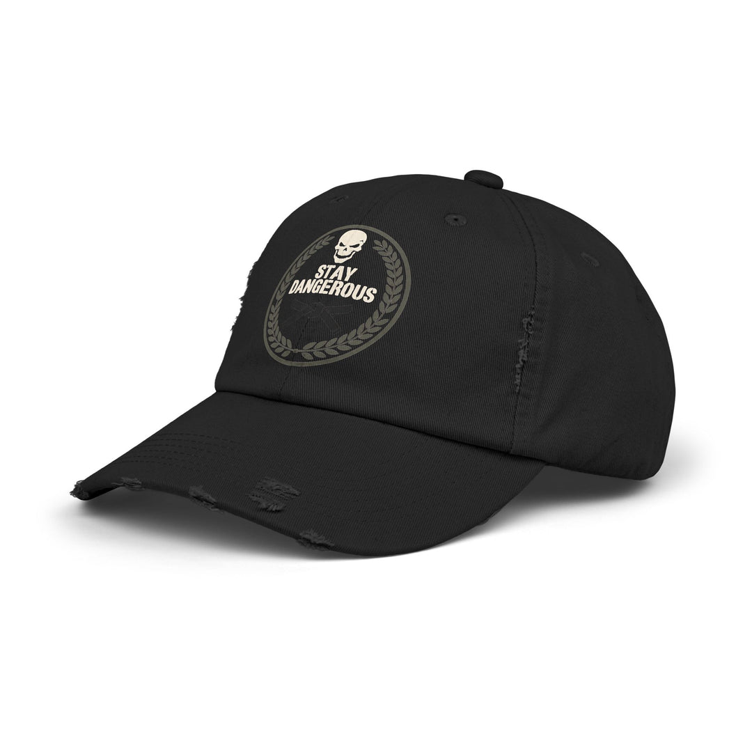 Stay Dangerous Distressed Cap