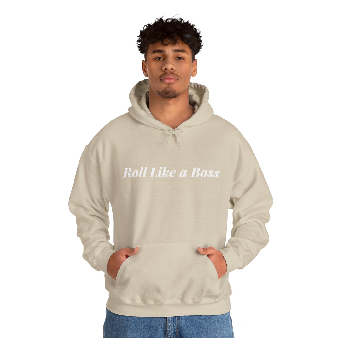 ROLL LIKE A BOSS. Unisex Heavy Blend™ Hooded Sweatshirt