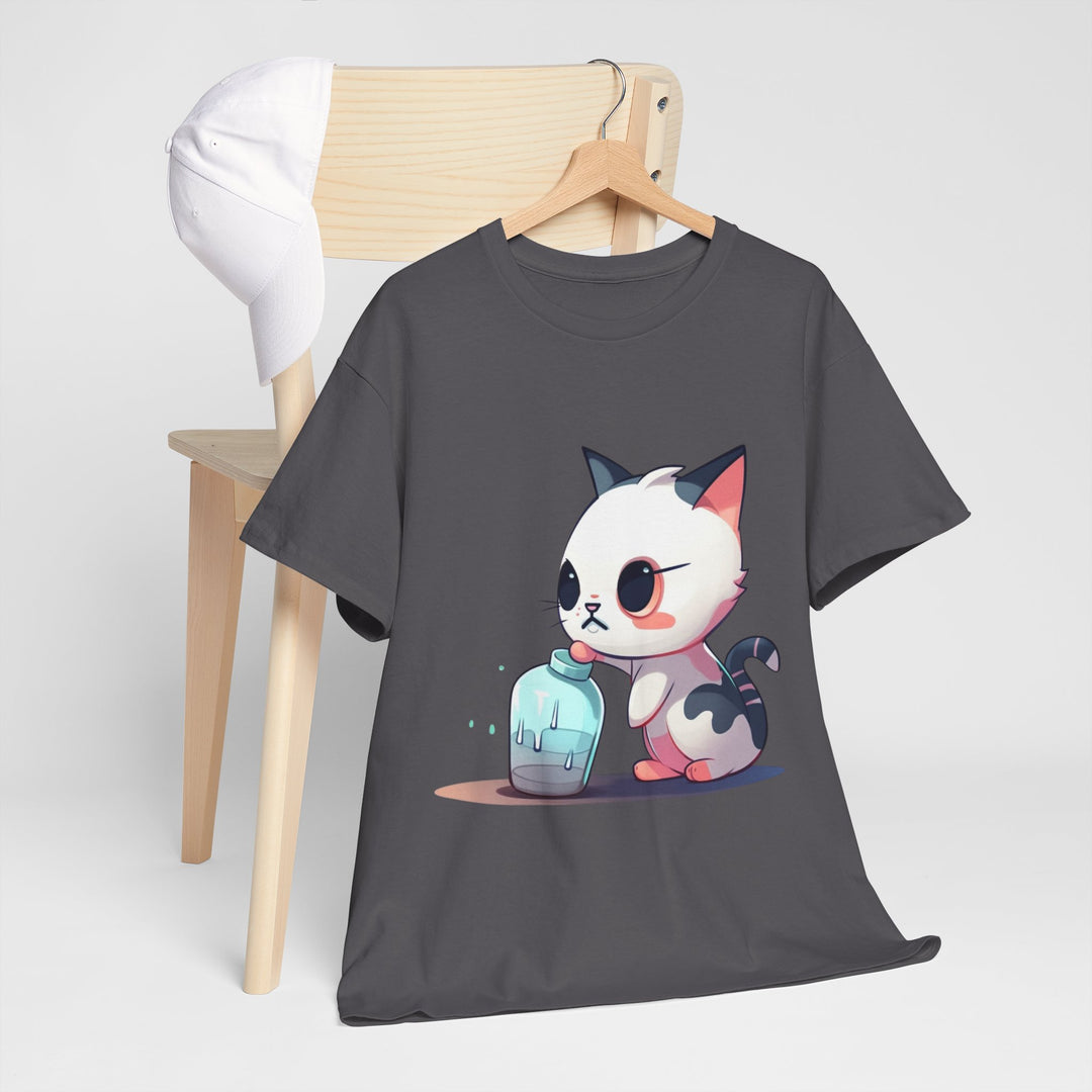 Should I Drop It? Cute Kitten Graphic Tee