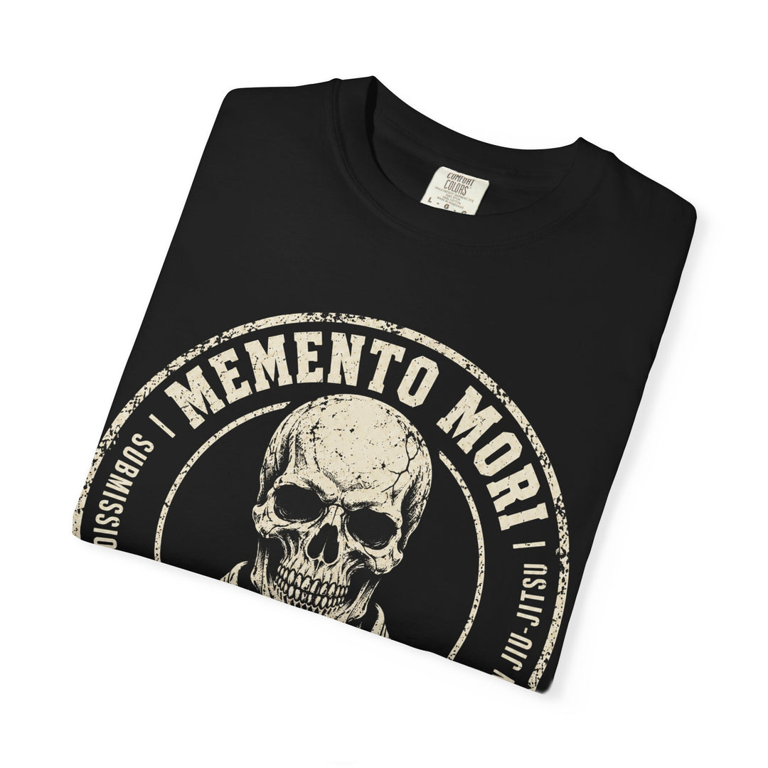 Memento Mori Skull T-Shirt — BJJ Vintage Tee