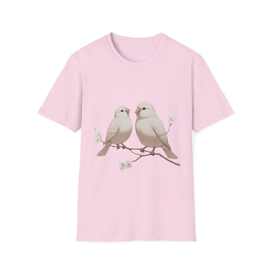 Bird Lovers on Branch Tee