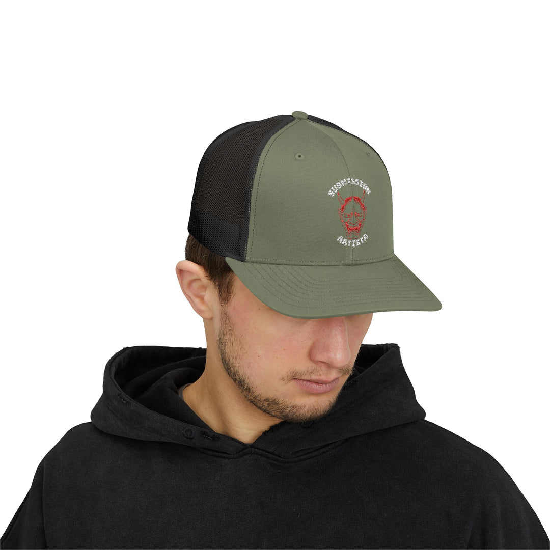 Submission Artista Embroidered Trucker Cap