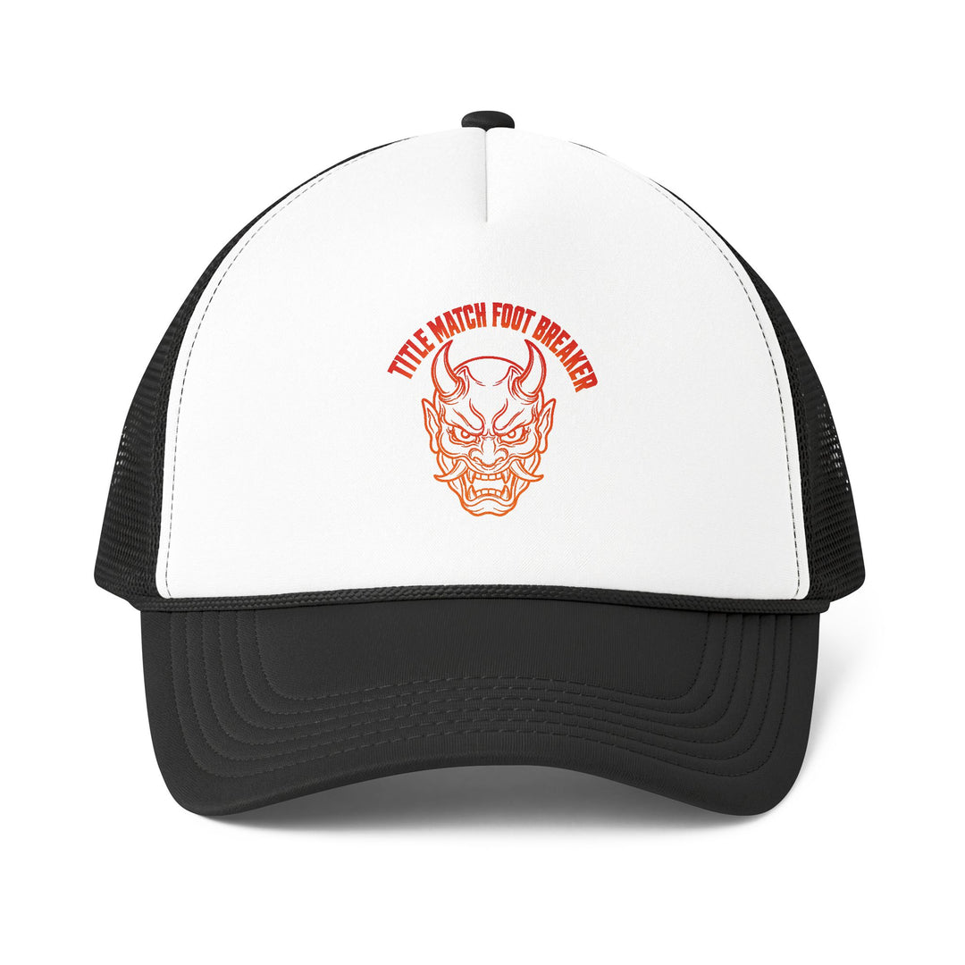 Title Fight Foot Breaker Demon Mask Trucker Cap
