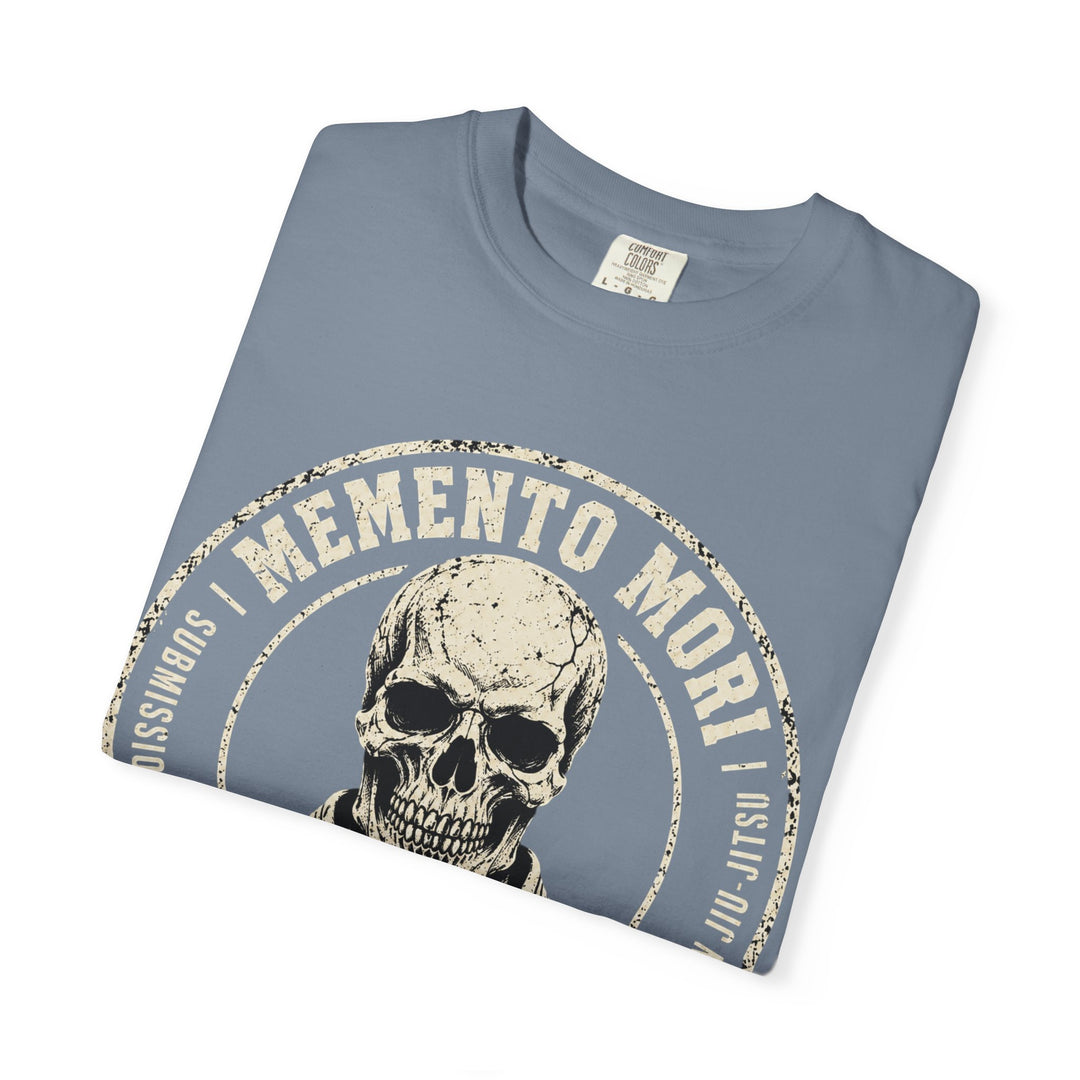 Memento Mori Skull T-Shirt — BJJ Vintage Tee