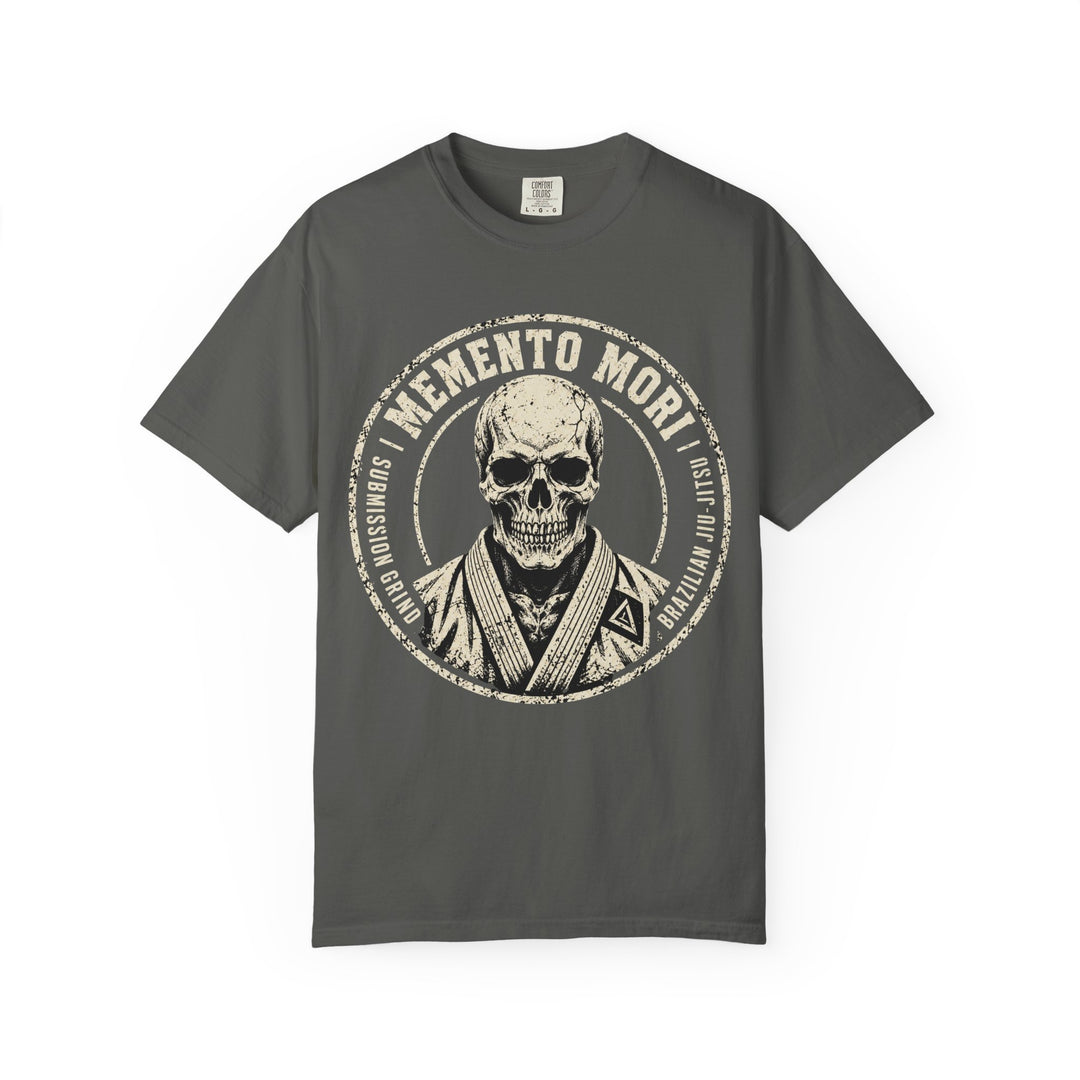 Memento Mori Skull T-Shirt — BJJ Vintage Tee