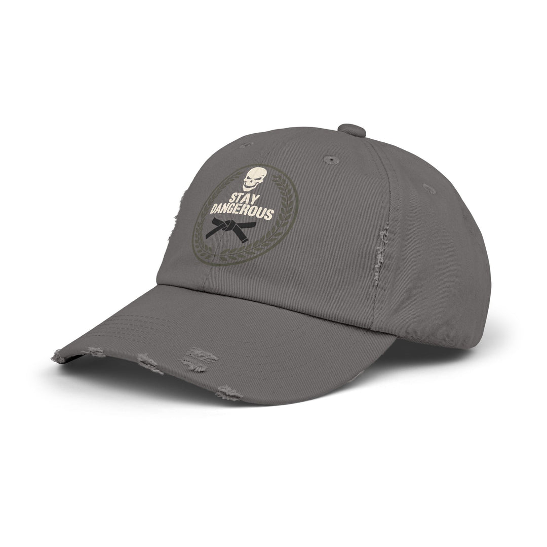 Stay Dangerous Distressed Cap