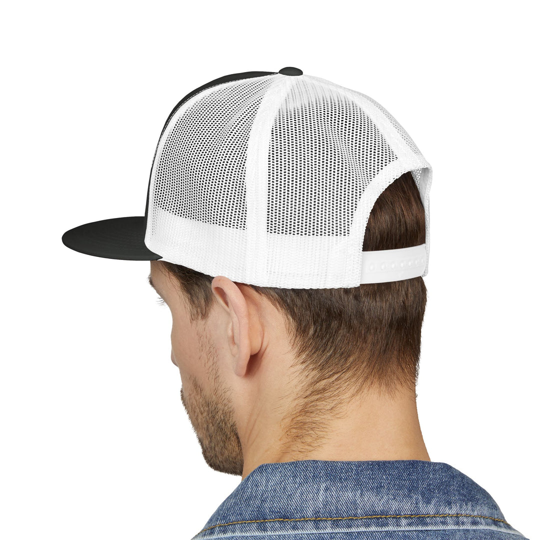 Dominate Flatbrim Patch Trucker Cap