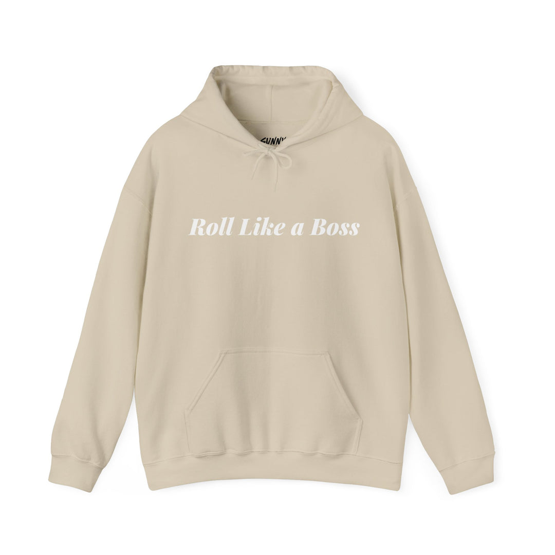 ROLL LIKE A BOSS. Unisex Heavy Blend™ Hooded Sweatshirt