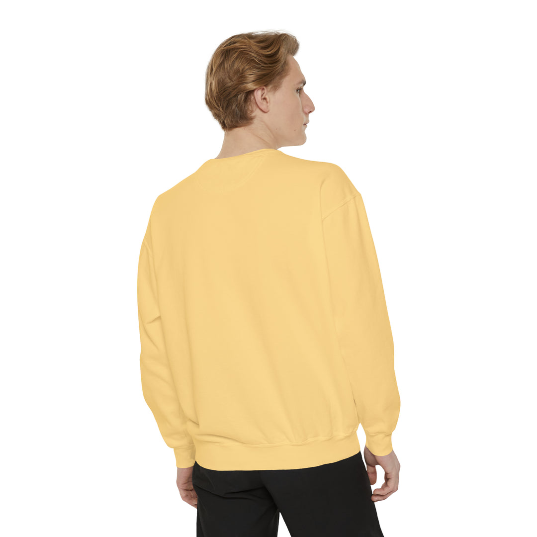 CHOKE NOW! Talk Later. Unisex Garment-Dyed Sweatshirt