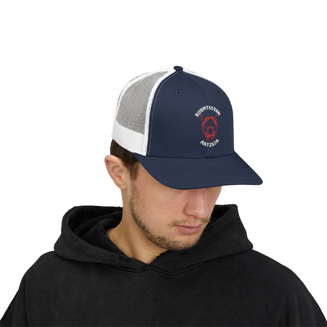 Submission Artista Embroidered Trucker Cap