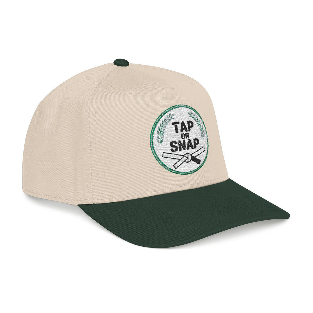 TAP SNAP White Belt Baseball Cap