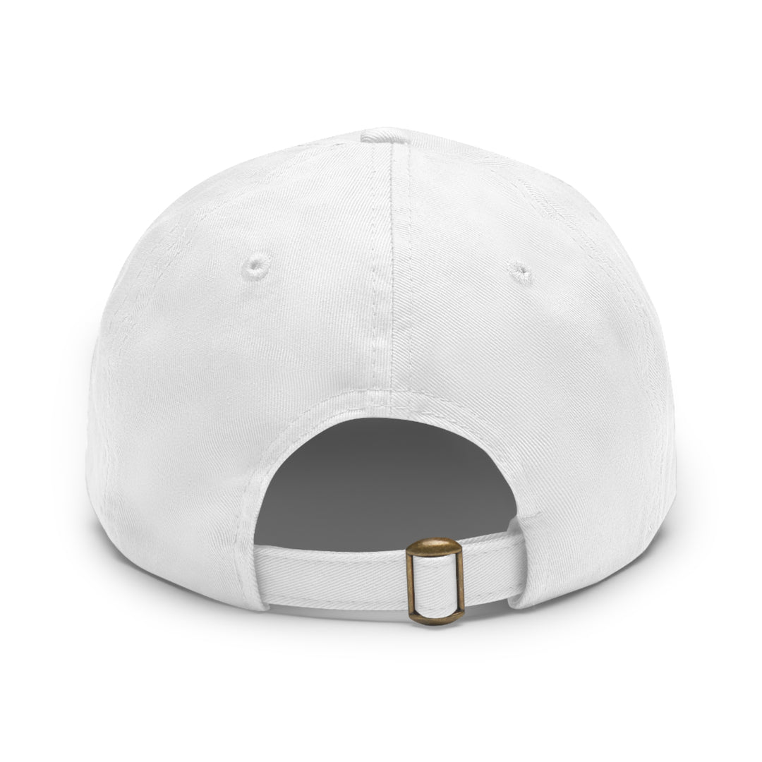 God Give Me Strength to Choke my Opponents. Hat with Leather Patch (Round).