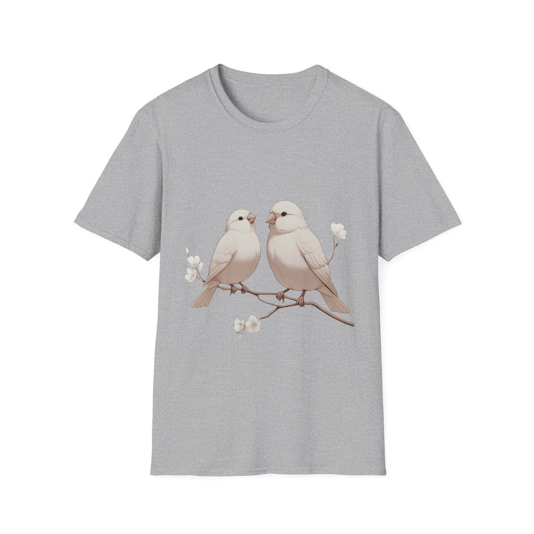 Bird Lovers on Branch Tee