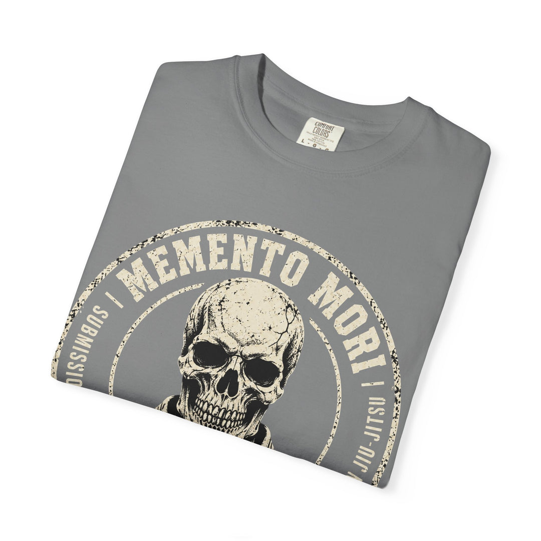 Memento Mori Skull T-Shirt — BJJ Vintage Tee