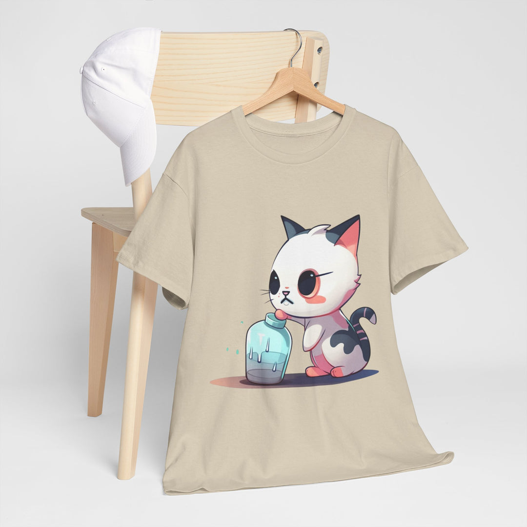 Should I Drop It? Cute Kitten Graphic Tee