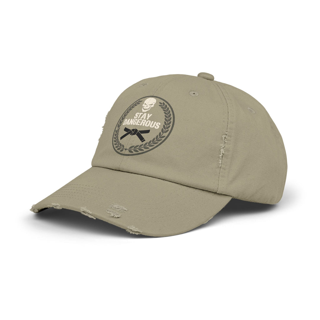 Stay Dangerous Distressed Cap