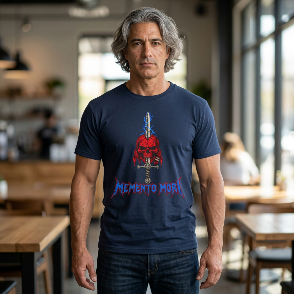 Memento Mori Skull Sword T-Shirt