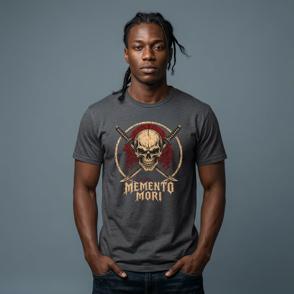 Memento Mori Crossed Swords Tee