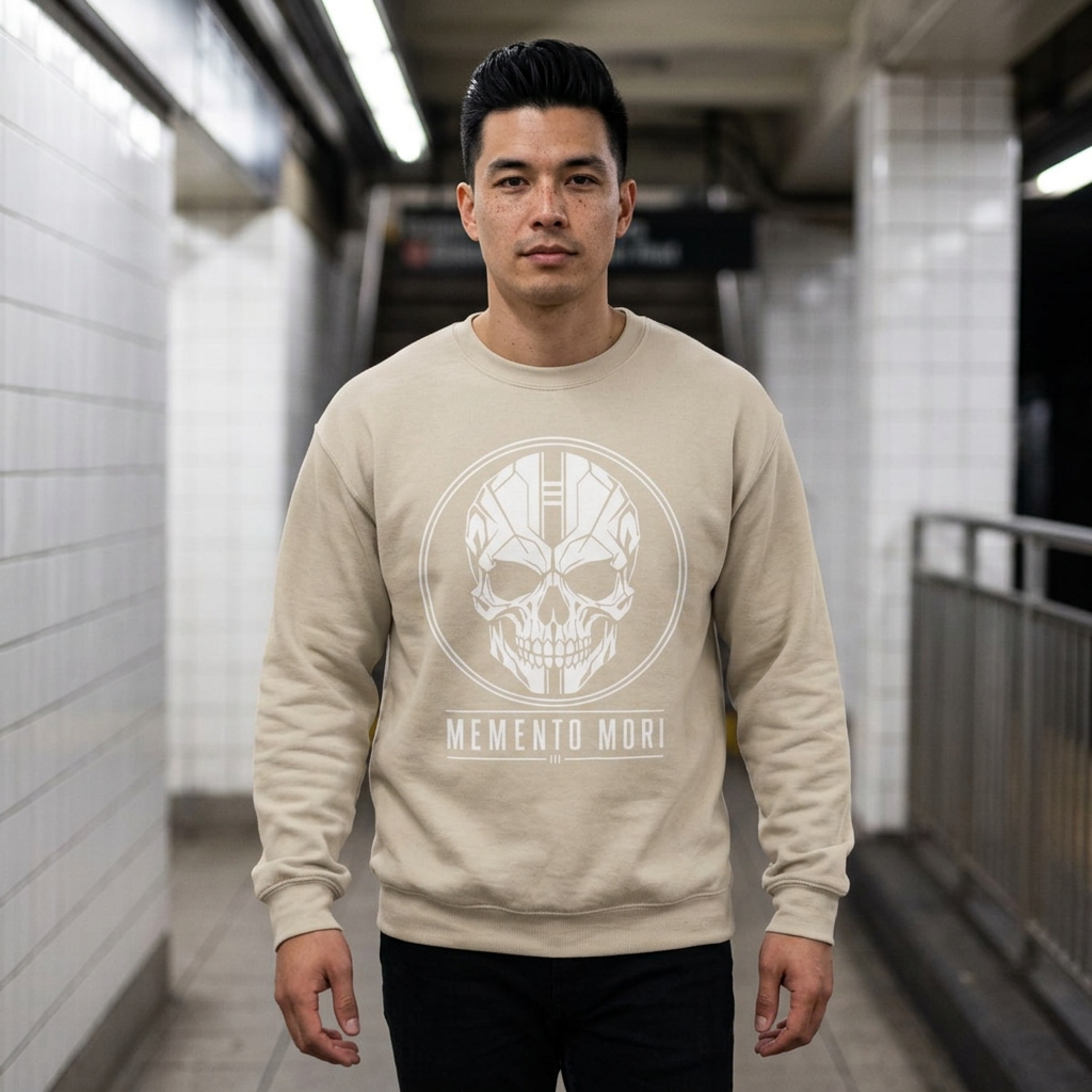 Memento Mori Electrik Skull Sweatshirt
