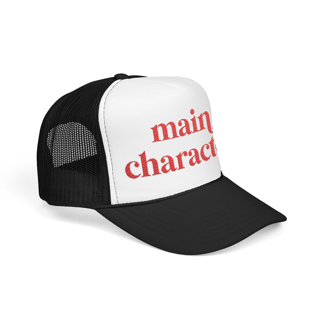 Main Character Trucker Hat –Embroidered