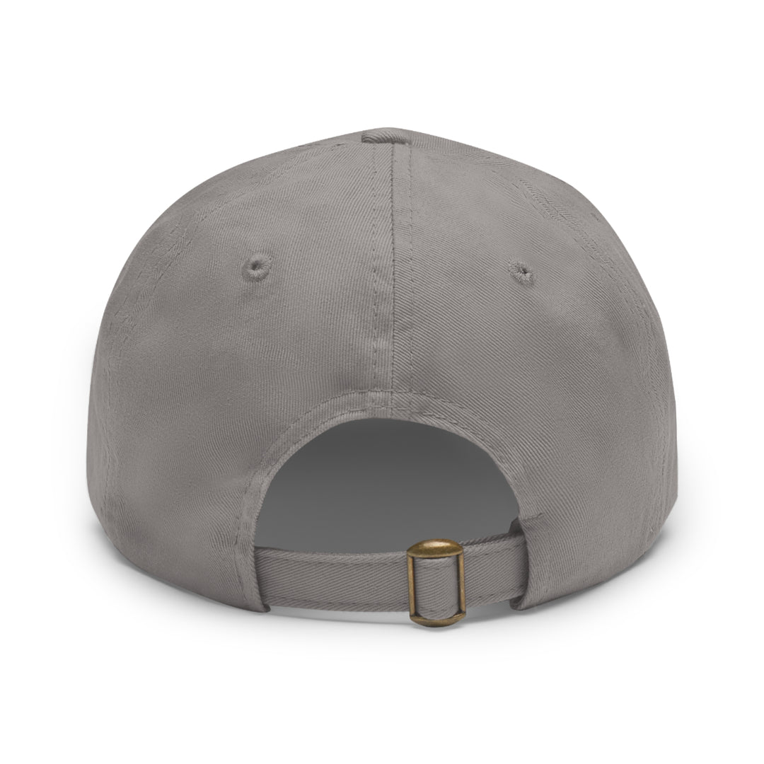 God Give Me Strength to Choke my Opponents. Hat with Leather Patch (Round).