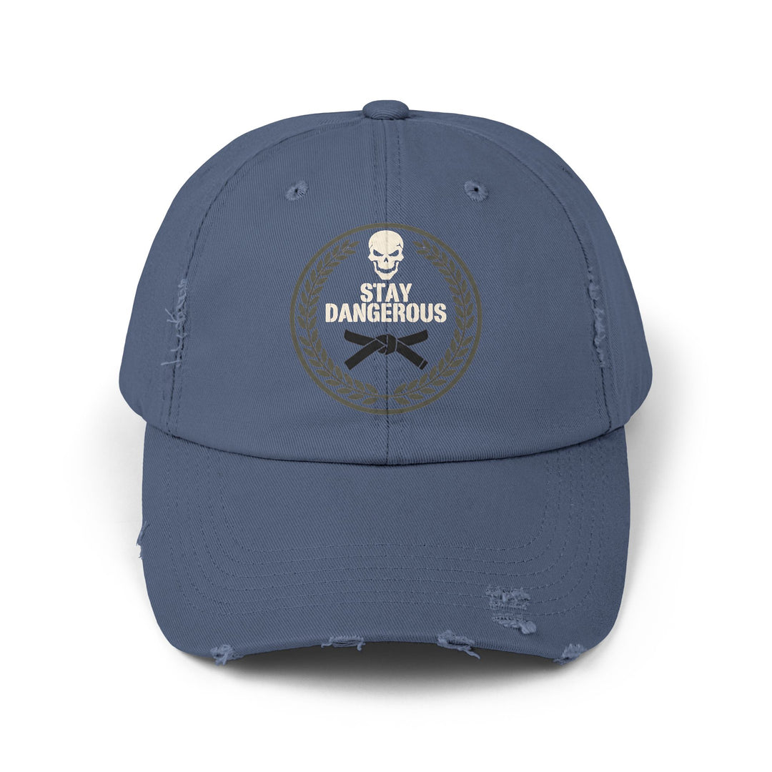 Stay Dangerous Distressed Cap