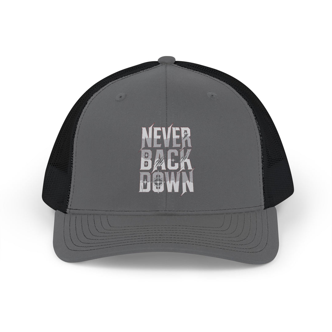 Never Back Down Trucker Cap
