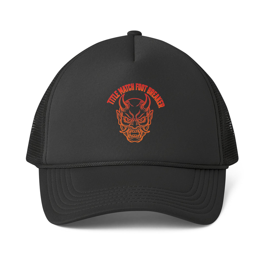 Title Fight Foot Breaker Demon Mask Trucker Cap
