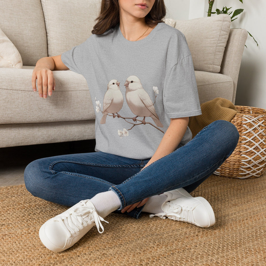 Bird Lovers on Branch Tee