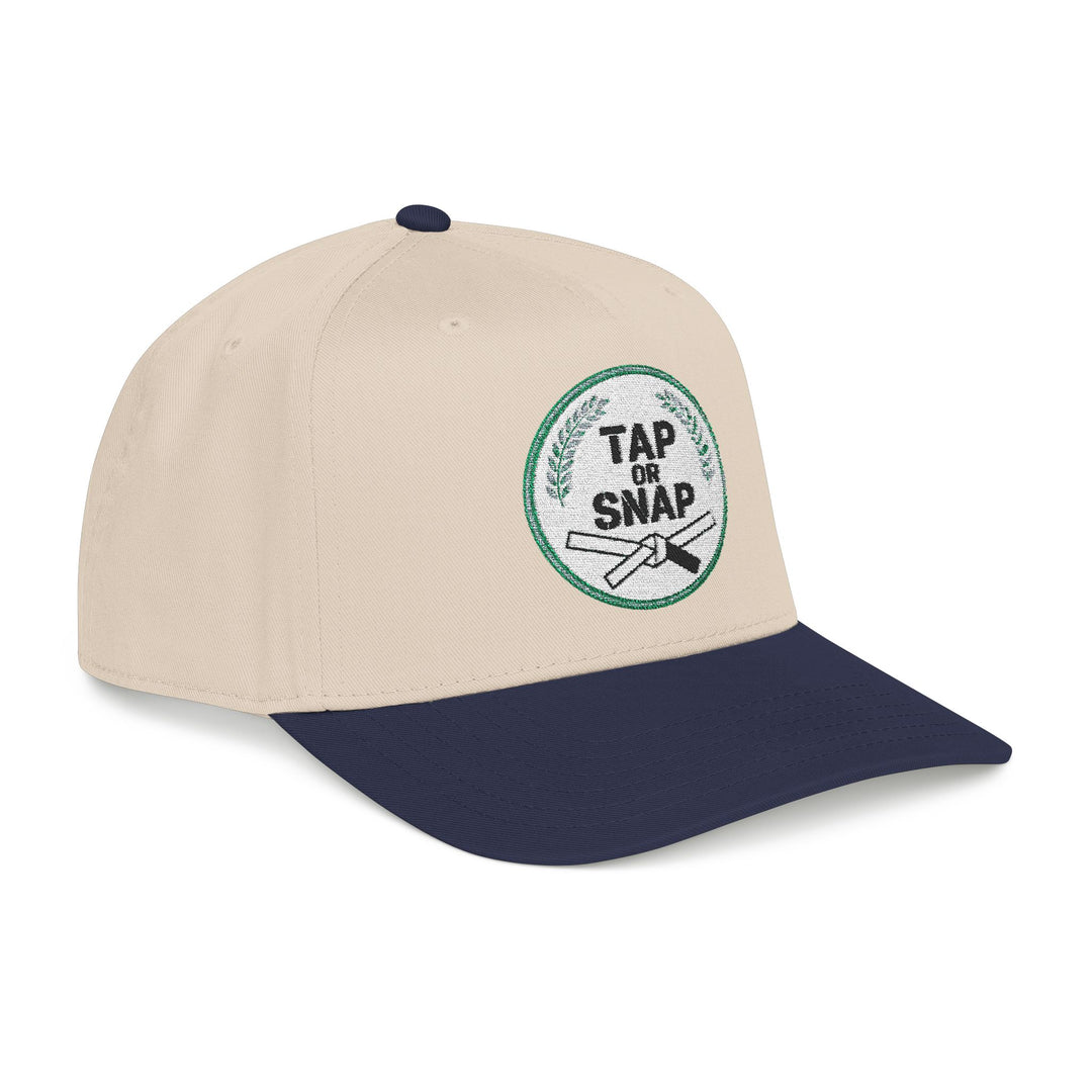 TAP SNAP White Belt Baseball Cap