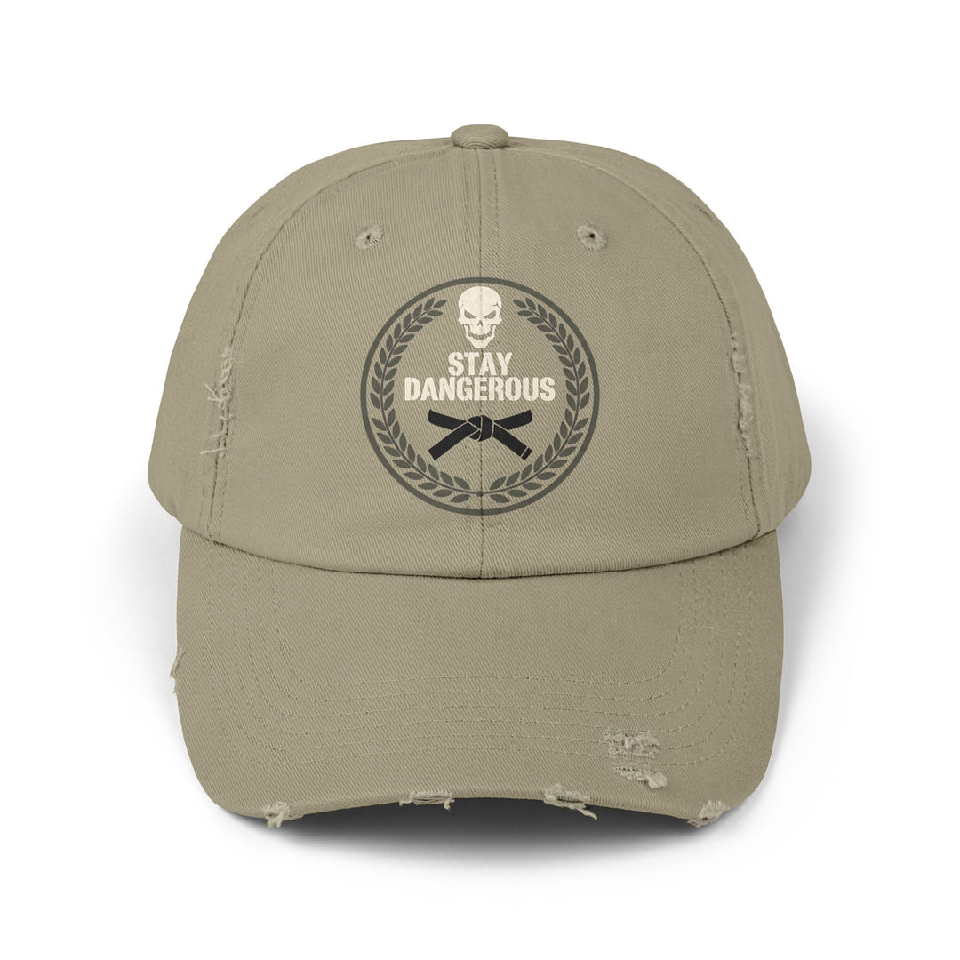 Stay Dangerous Distressed Cap