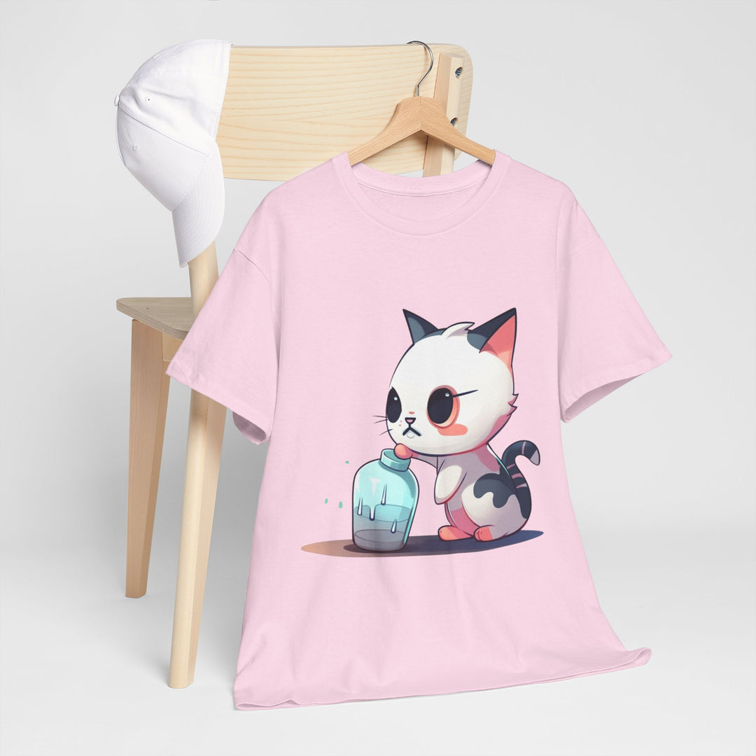 Should I Drop It? Cute Kitten Graphic Tee
