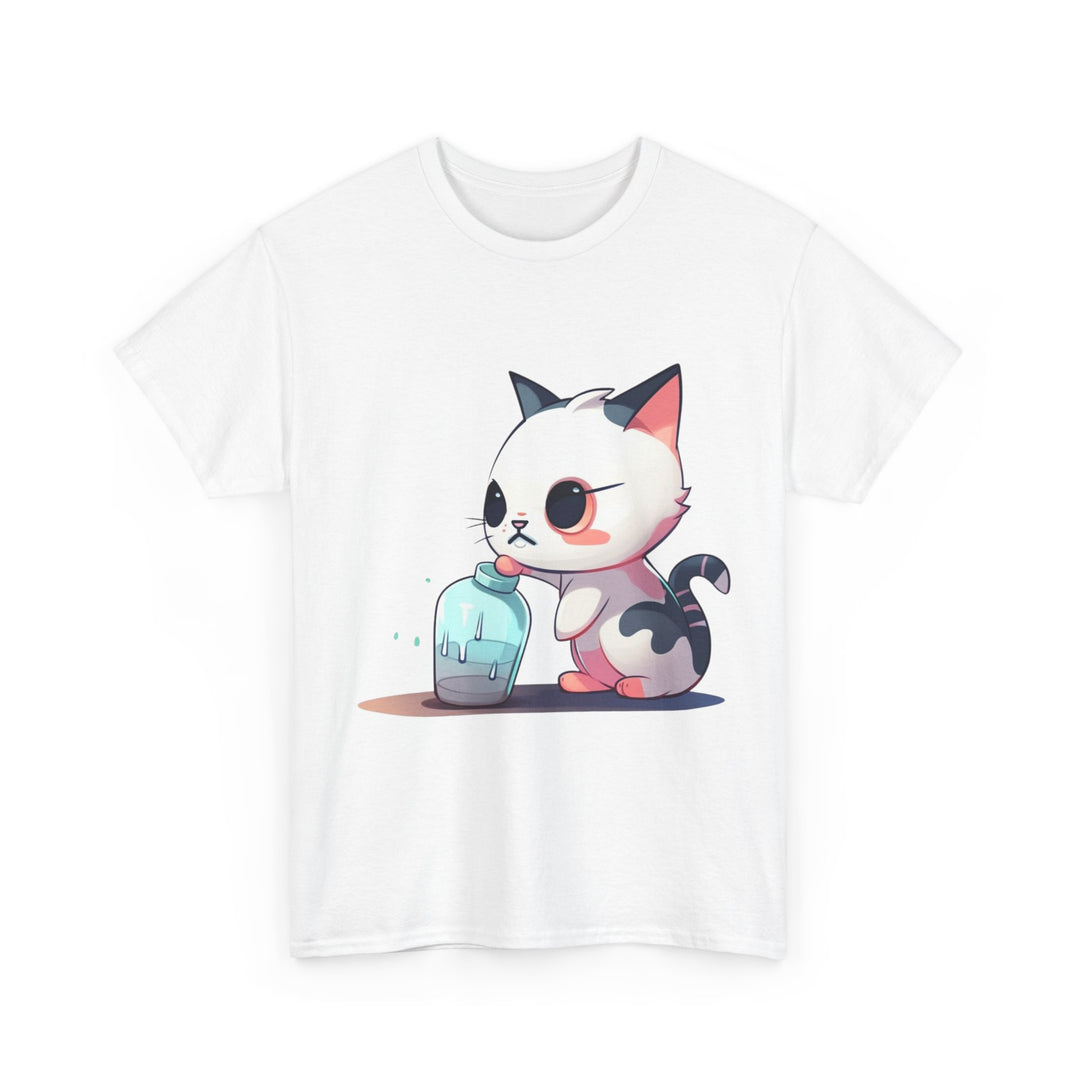 Should I Drop It? Cute Kitten Graphic Tee