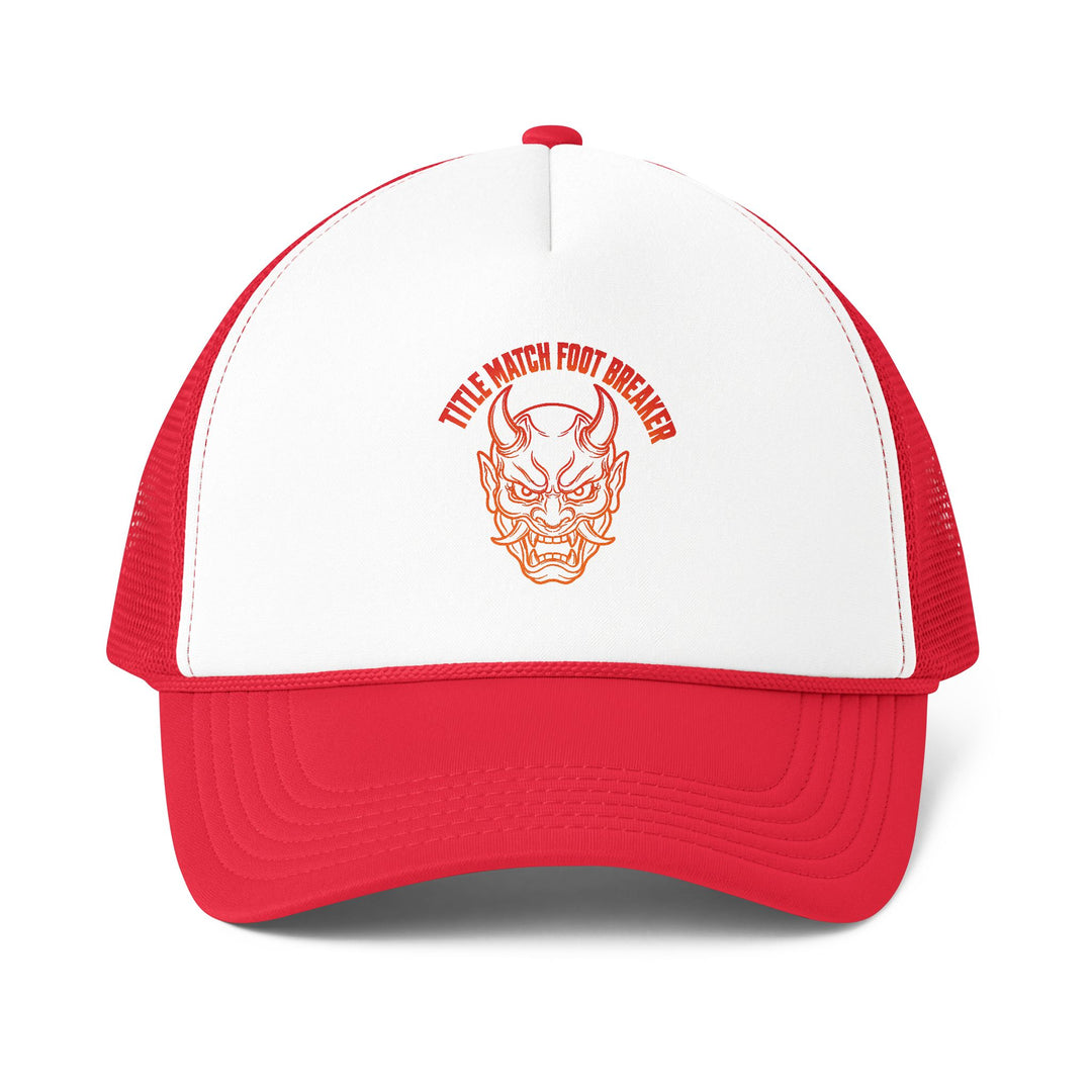 Title Fight Foot Breaker Demon Mask Trucker Cap