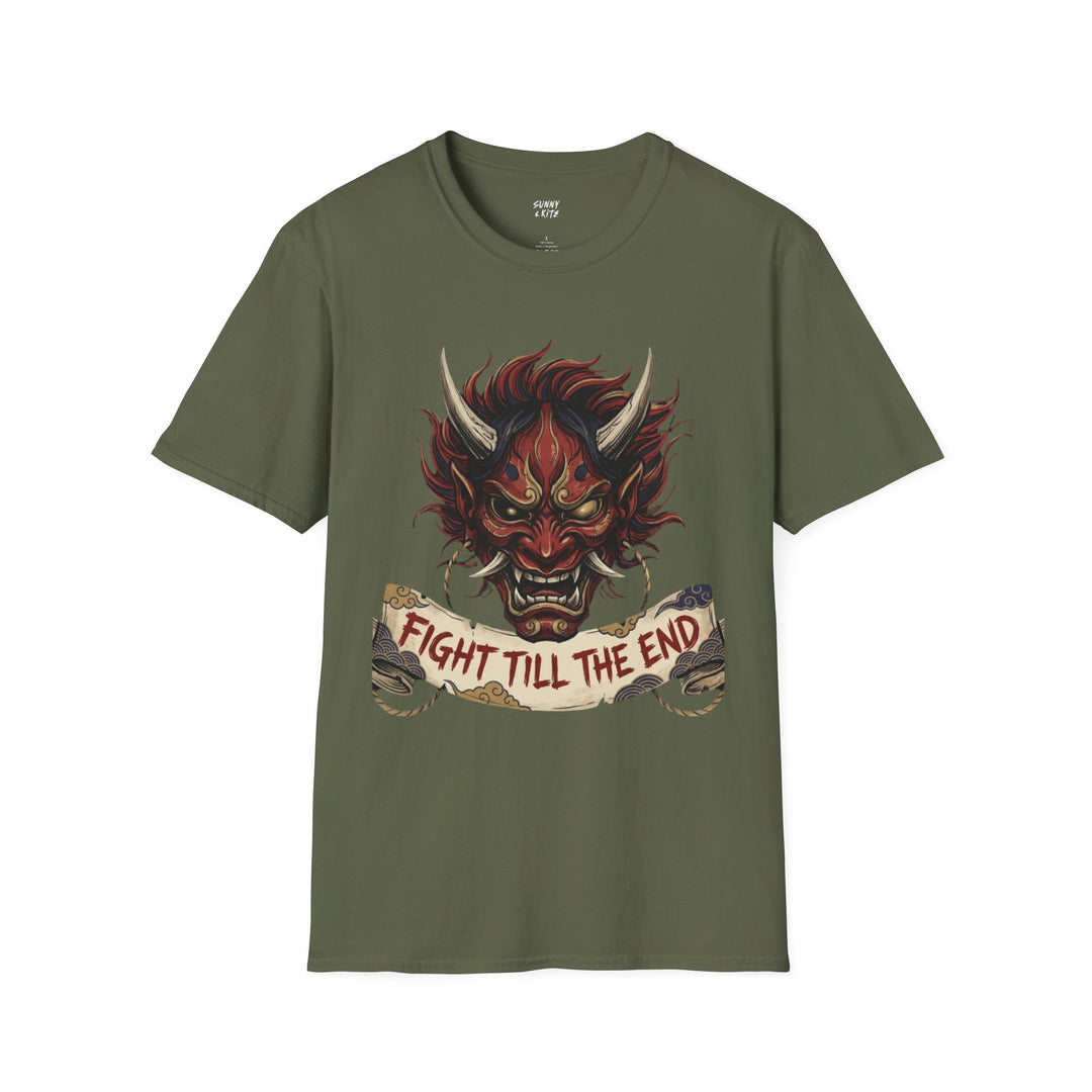 "Fight Till The End" Graphic T-Shirt