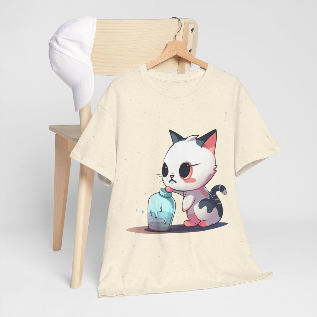 Should I Drop It? Cute Kitten Graphic Tee