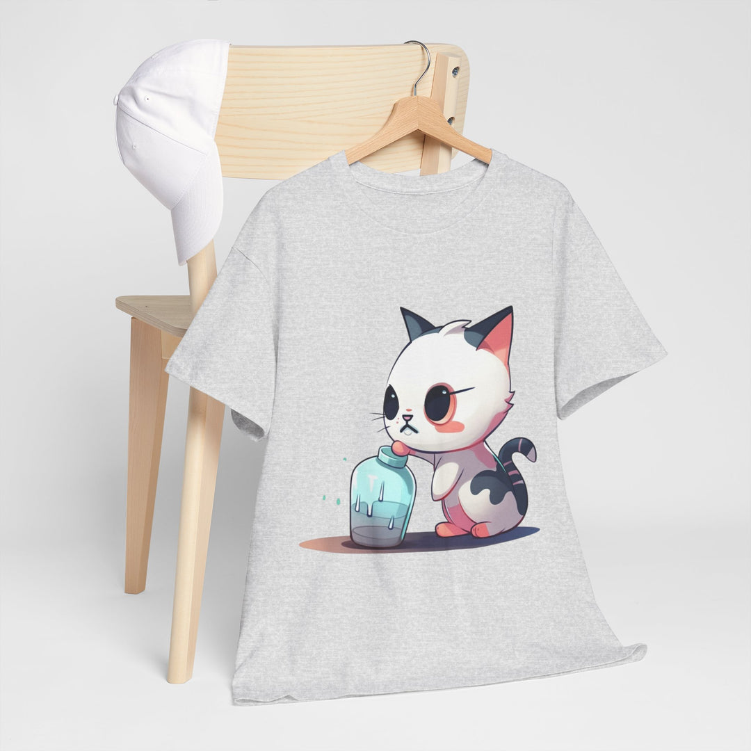 Should I Drop It? Cute Kitten Graphic Tee