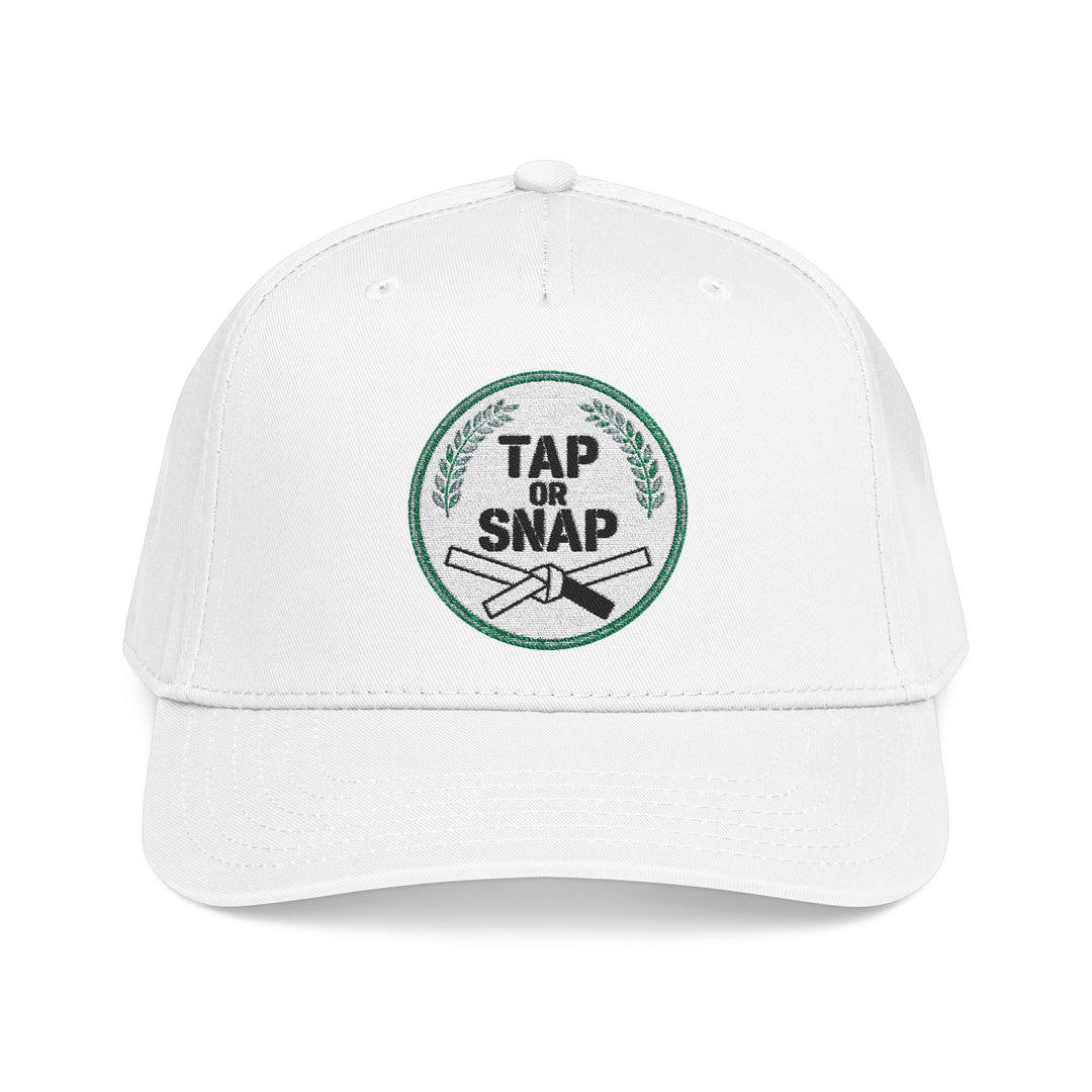 TAP SNAP White Belt Baseball Cap