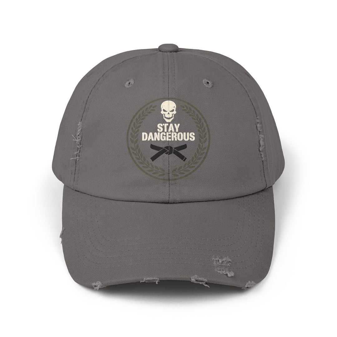 Stay Dangerous Distressed Cap