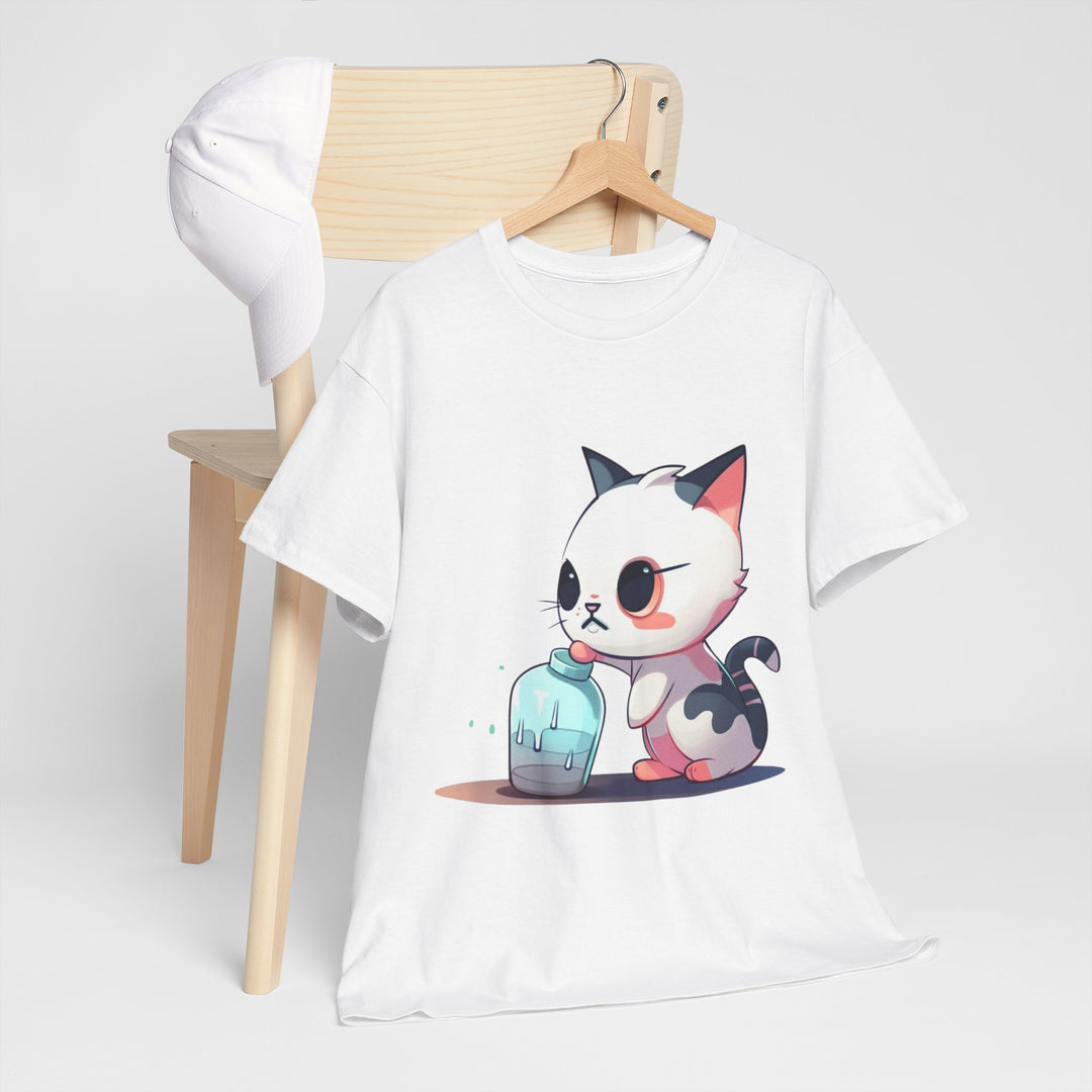Should I Drop It? Cute Kitten Graphic Tee