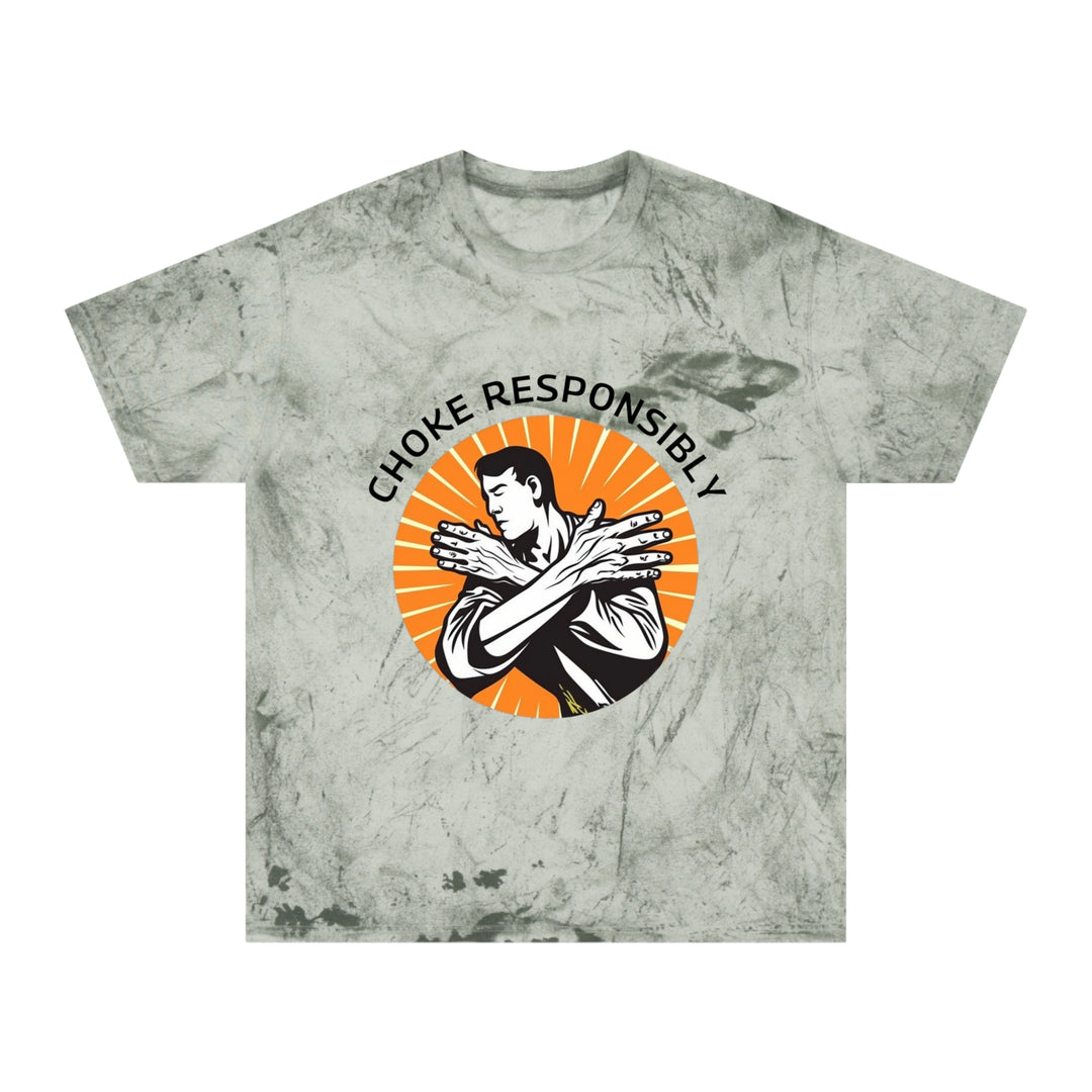 CHOKE RESPONSIBLY. Unisex Blast T-Shirt