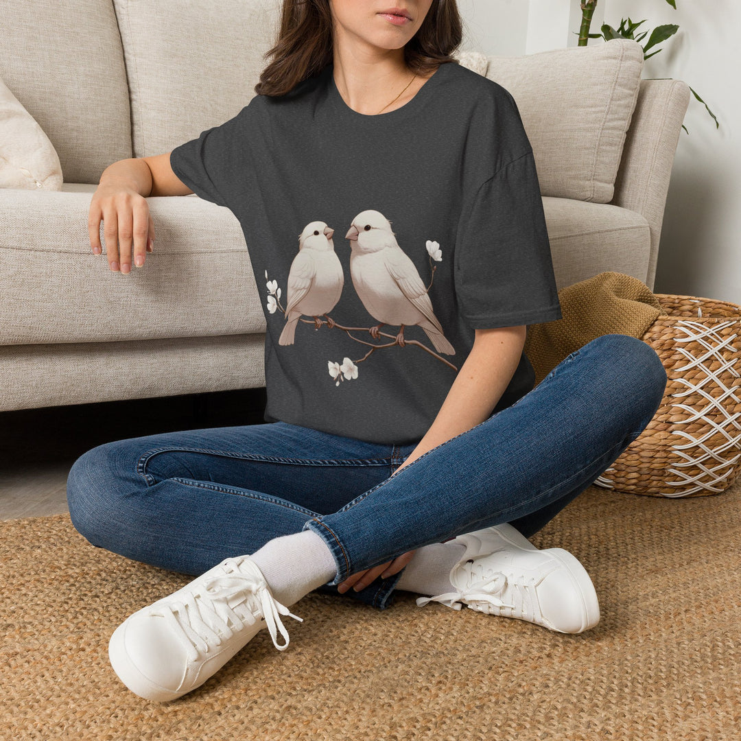 Bird Lovers on Branch Tee