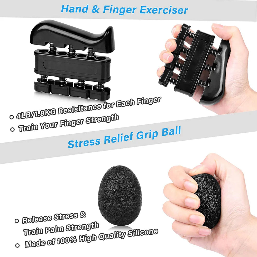 Ultimate Heavy Hand Gripper Kit for BJJ Judo Wrestling and Grappling