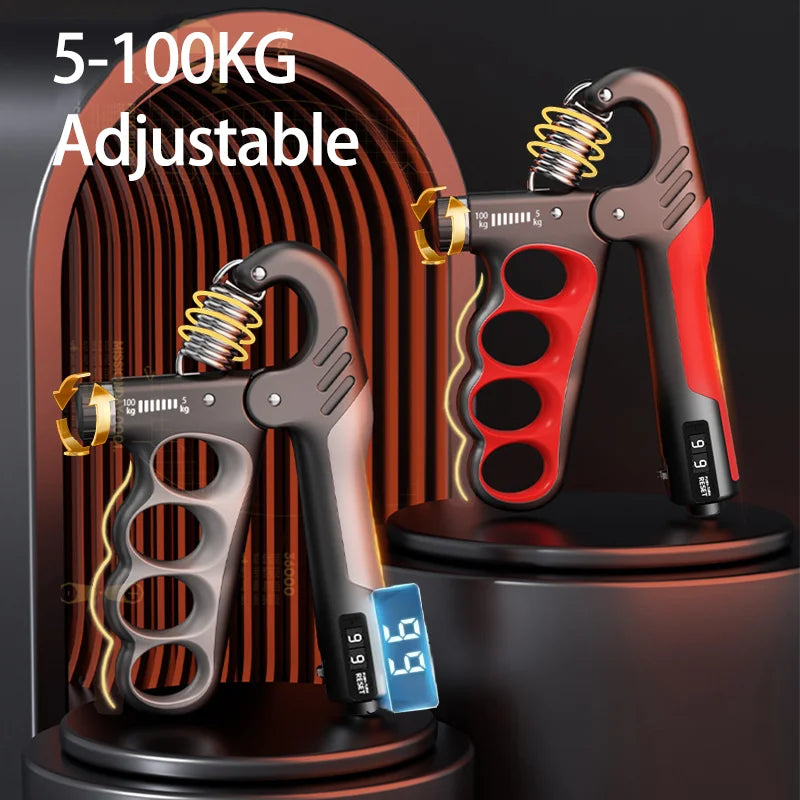 Adjustable Grip Hand Strengthener 10 to 200 lb