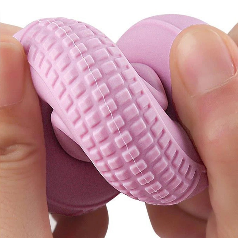 Hand Grip Strengthener Silicone Squeezer