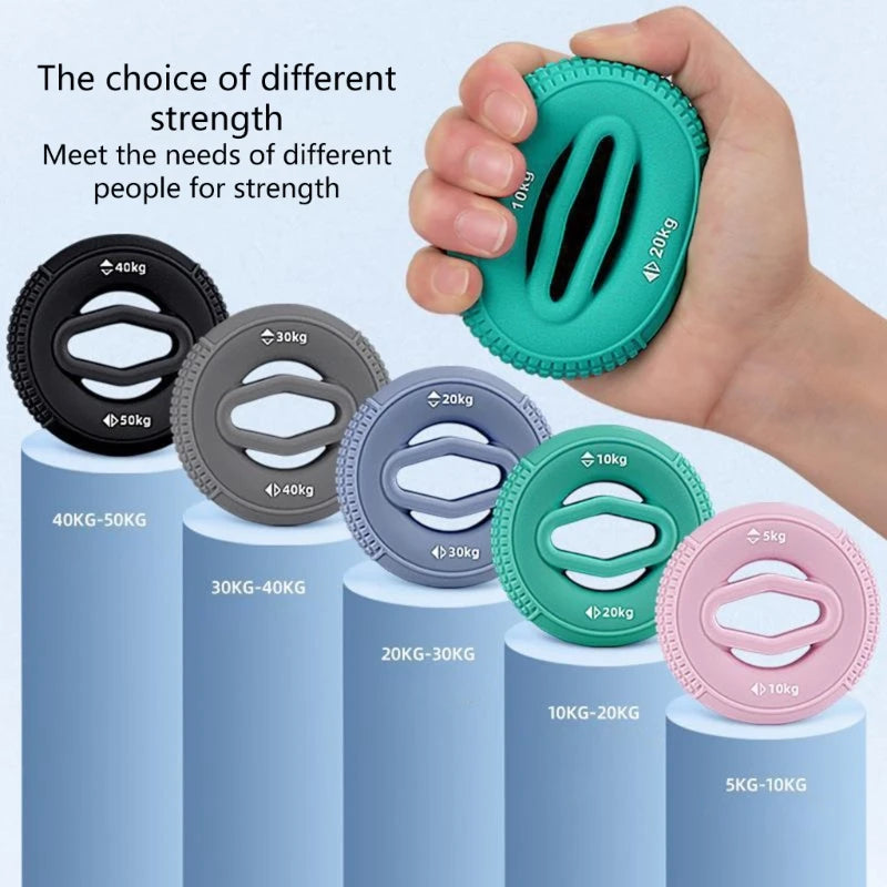 Hand Grip Strengthener Silicone Squeezer