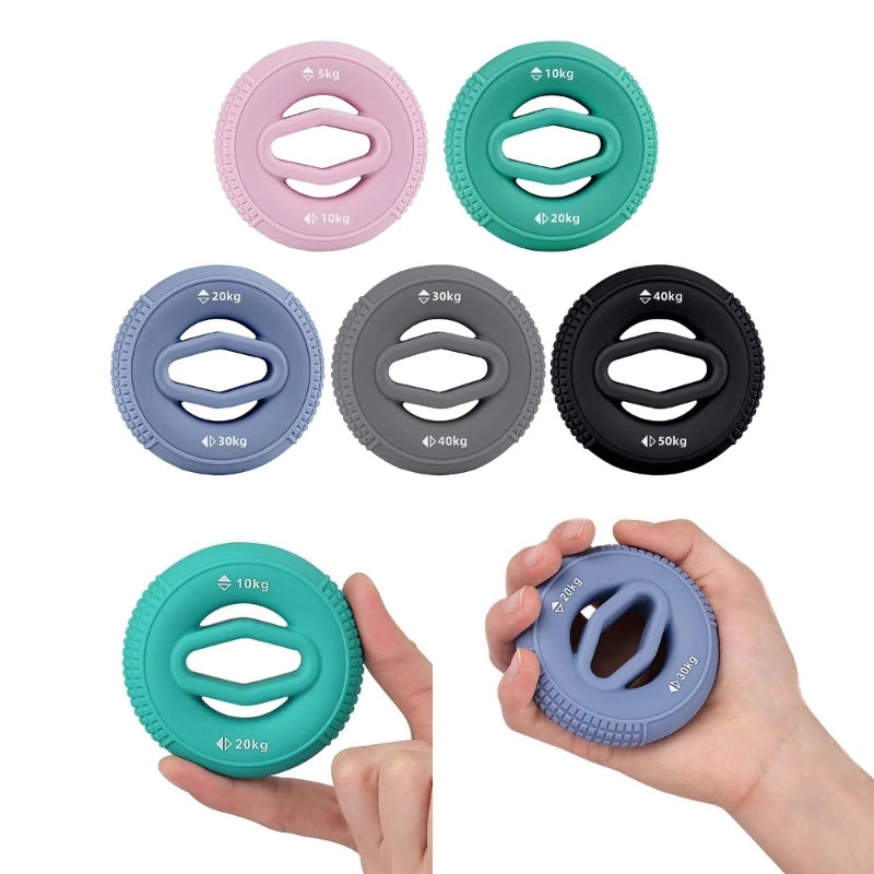 Hand Grip Strengthener Silicone Squeezer